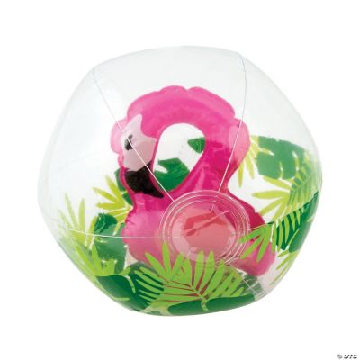 flamingo beach ball